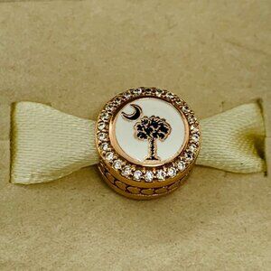 🔥🔥Pandora Charleston SC Exclusive Dangle Charm south Carolina Flag Pendant